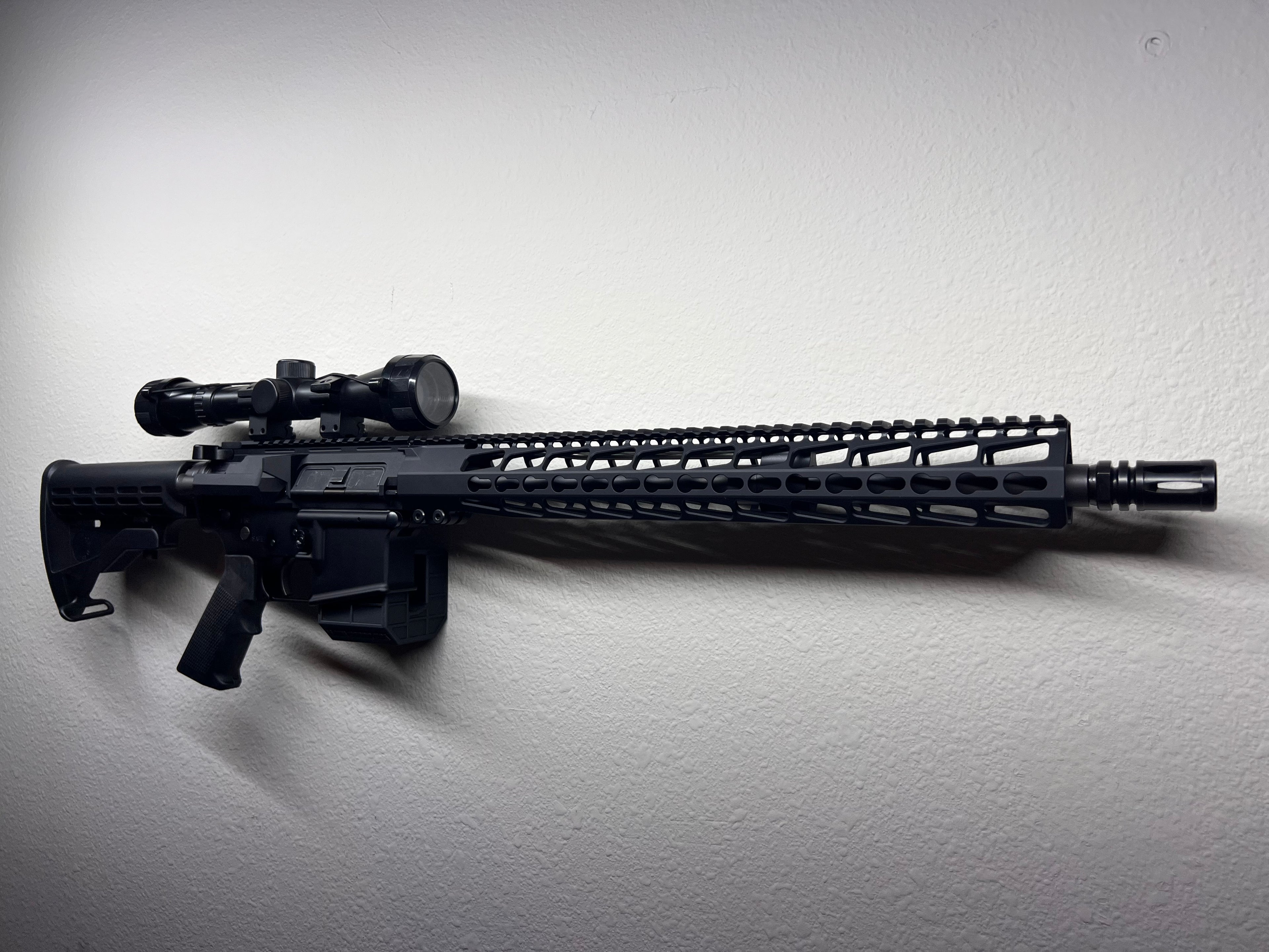 AR-15 Wall Mount (Left & Right Orientation), Horizontal and Vertical