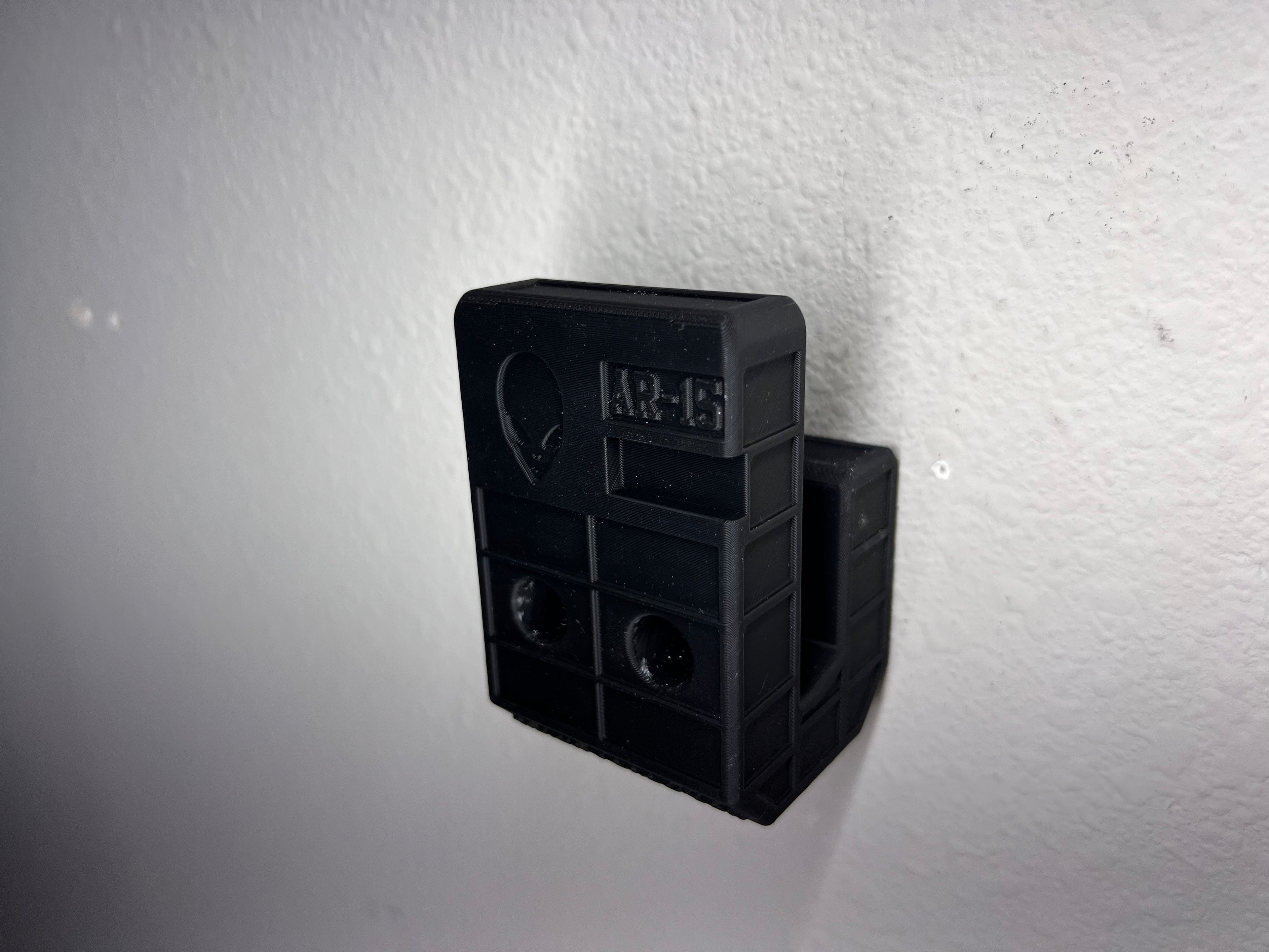 AR-15 Wall Mount (Left & Right Orientation), Horizontal and Vertical