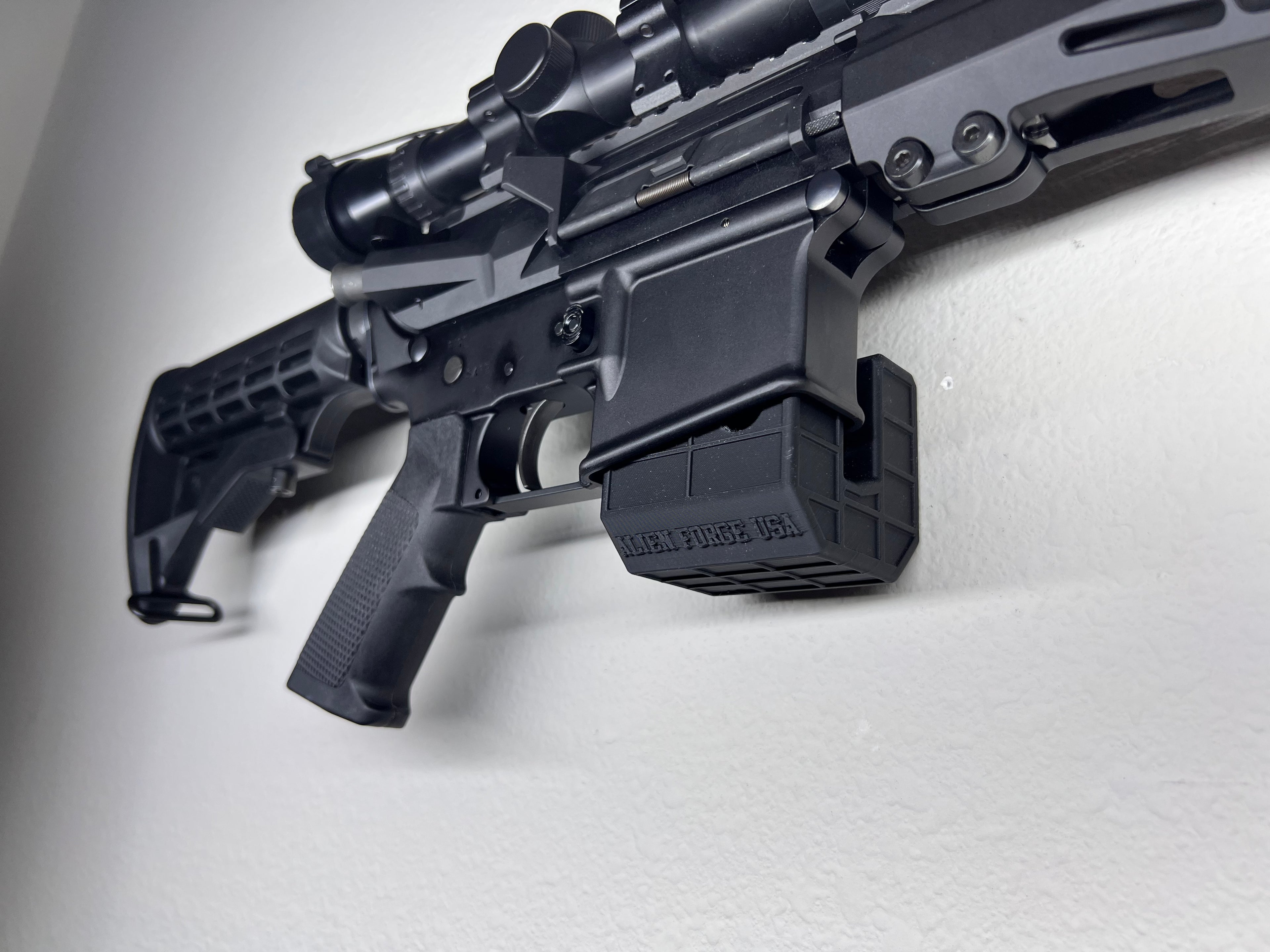 AR-15 Wall Mount (Left & Right Orientation), Horizontal and Vertical